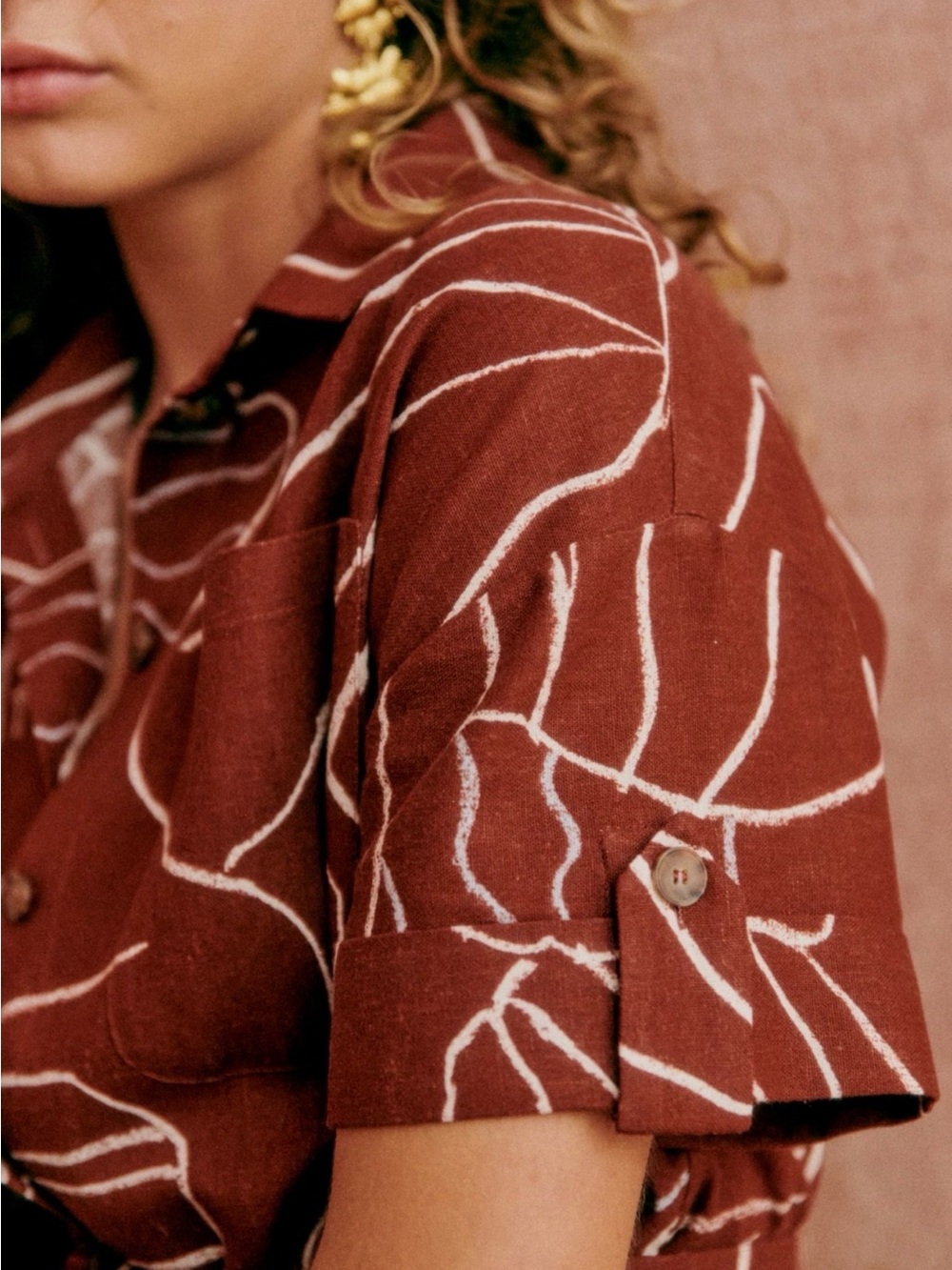Sezane Hestia Midi Dress - Picture 3 of 10
